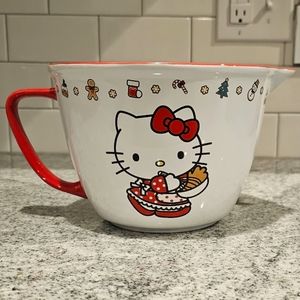 🎄 Hello Kitty Holiday Mixing Bowl Gingerbread NTW